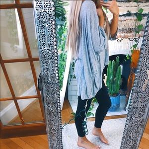 Lularoe Dainty Heather Grey Oversized Tunic 🌿